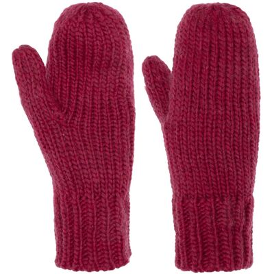 Votter med Fleecefôr by Seeberger bringebærrød One Size Votter med Fleecefôr by Seeberger bringebærrød One Size