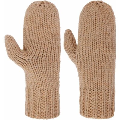 Votter med Fleecefôr by Seeberger beige One Size Votter med Fleecefôr by Seeberger beige One Size