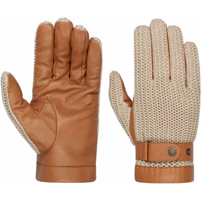 Sheep Nappa & Knit Hansker by Stetson lysebrun 9 HS Sheep Nappa & Knit Hansker by Stetson lysebrun 9 HS