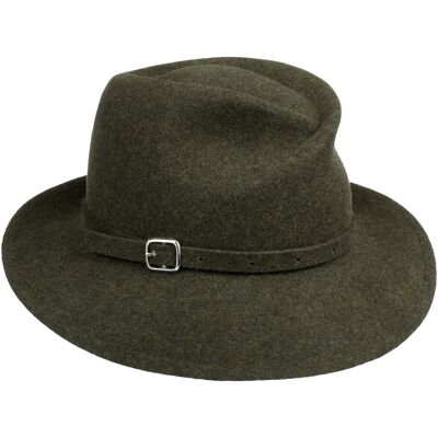 Twisted Crown Ullhatt by Mayser grønn One Size Twisted Crown Ullhatt by Mayser grønn One Size