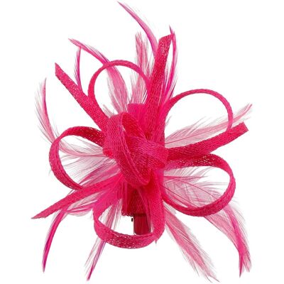 Clip Fascinator by McBURN pink One Size Clip Fascinator by McBURN pink One Size