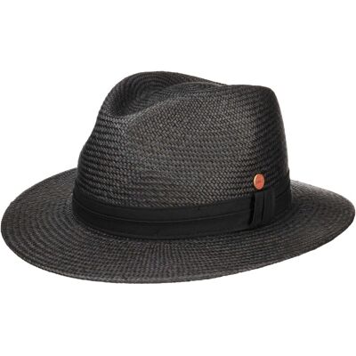 Gero Panama-Hatt by Mayser svart 60 cm Gero Panama-Hatt by Mayser svart 60 cm