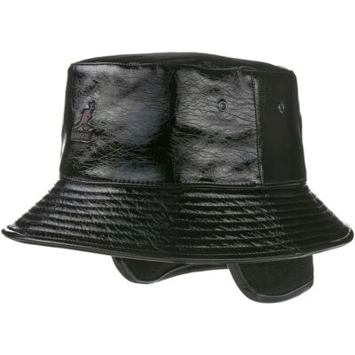 Future Bucket Stoffhatt med Øreklaffer by Kangol svart M (56-57 cm) Future Bucket Stoffhatt med Øreklaffer by Kangol svart M (56-57 cm)