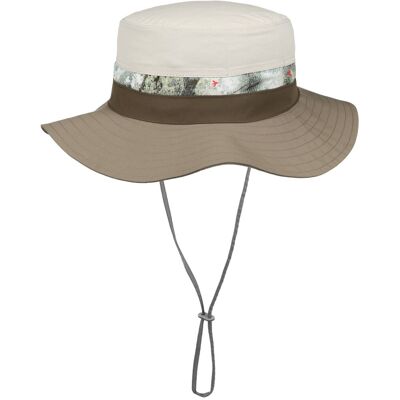Randall Brindle Booney Stoffhatt by BUFF lys beige L/XL (58-61 cm) Randall Brindle Booney Stoffhatt by BUFF lys beige L/XL (58-61 cm)