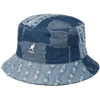 Denim Mashup Bucket Fiskehatt by Kangol denim S (54-55 cm) Denim Mashup Bucket Fiskehatt by Kangol denim S (54-55 cm)