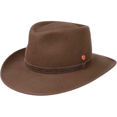 Lubbock Cowboyhatt by Mayser brun S (54-55 cm) Lubbock Cowboyhatt by Mayser brun S (54-55 cm)