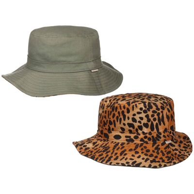 Kan Pakkes Bucket Vendbar Hatt by Brixton olivengrønn M/L (57-59 cm) Kan Pakkes Bucket Vendbar Hatt by Brixton olivengrønn M/L (57-59 cm)