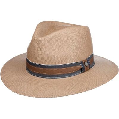 Jean Maroon Traveller Panama-Hatt by Lierys lysebrun L (59-60 cm) Jean Maroon Traveller Panama-Hatt by Lierys lysebrun L (59-60 cm)