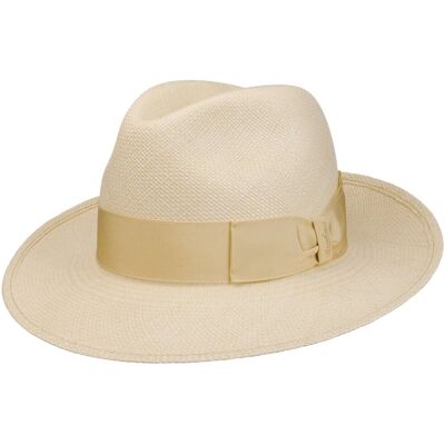 Amedeo Bogart Panama-Hatt by Borsalino natur-beige 58 cm Amedeo Bogart Panama-Hatt by Borsalino natur-beige 58 cm