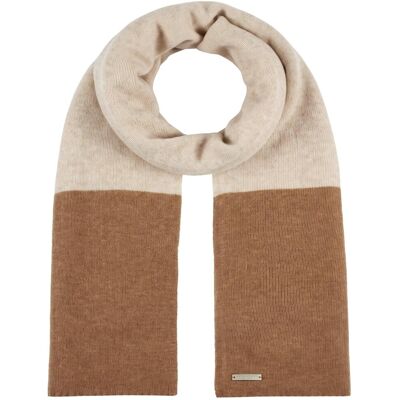 Twotone Block Kasjmirskjerf by Seeberger kamel One Size Twotone Block Kasjmirskjerf by Seeberger kamel One Size