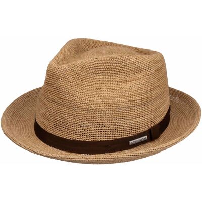 Sondova Crochet Raffiahatt by Stetson natur M (56-57 cm) Sondova Crochet Raffiahatt by Stetson natur M (56-57 cm)
