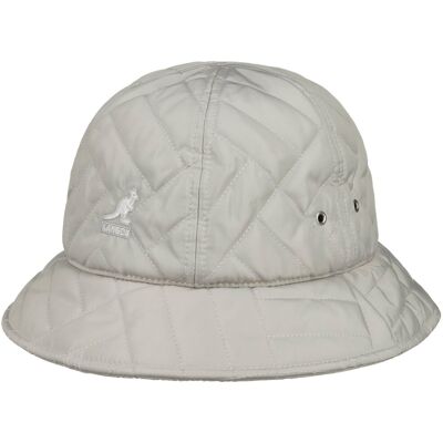 Quilted Casual Hatt by Kangol grå M (56-57 cm) Quilted Casual Hatt by Kangol grå M (56-57 cm)