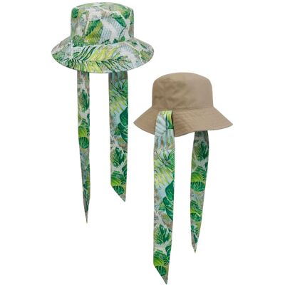 Anti-Rain Bucket Vendbar Hatt by Mayser grønn One Size Anti-Rain Bucket Vendbar Hatt by Mayser grønn One Size