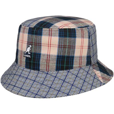 Plaid Mashup Bucket Fiskehatt by Kangol lyseblå M (56-57 cm) Plaid Mashup Bucket Fiskehatt by Kangol lyseblå M (56-57 cm)