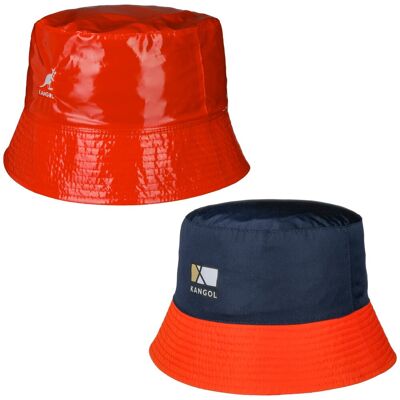 Rave Sport Bucket Vendbar Hatt by Kangol oransje M (56-57 cm) Rave Sport Bucket Vendbar Hatt by Kangol oransje M (56-57 cm)