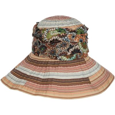 Valela Floppy-Hatt by McBURN beige-brun One Size Valela Floppy-Hatt by McBURN beige-brun One Size