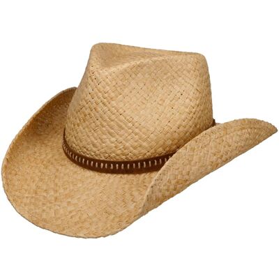 Fair Oaks Western Stråhatt by Stetson natur L (58-59 cm) Fair Oaks Western Stråhatt by Stetson natur L (58-59 cm)