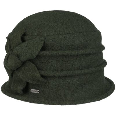 Maliva Hatt i Tovet Ull by McBURN olivengrønn One Size Maliva Hatt i Tovet Ull by McBURN olivengrønn One Size