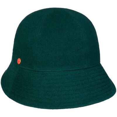 Gerda Pascal Asym Brim Ullhatt by Mayser mørkegrønn One Size Gerda Pascal Asym Brim Ullhatt by Mayser mørkegrønn One Size