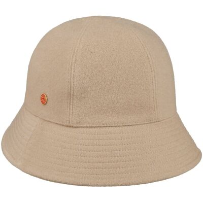 Gerda Pascal Asym Brim Ullhatt by Mayser lys beige One Size Gerda Pascal Asym Brim Ullhatt by Mayser lys beige One Size