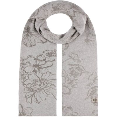 Supima Cotton Flower Skjerf by Roeckl grå One Size Supima Cotton Flower Skjerf by Roeckl grå One Size