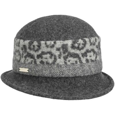 Namara Leo Hatt i Tovet Ull by Seeberger grå One Size Namara Leo Hatt i Tovet Ull by Seeberger grå One Size
