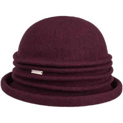 Rikke Hatt i Tovet Ull by Seeberger bordeaux One Size Rikke Hatt i Tovet Ull by Seeberger bordeaux One Size