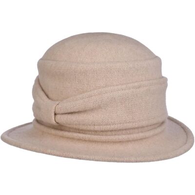 Marilana Hatt i Tovet Ull by Seeberger lys beige One Size Marilana Hatt i Tovet Ull by Seeberger lys beige One Size