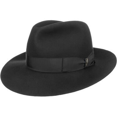 Breitrand Bogart-Hatt by Borsalino svart 59 cm Breitrand Bogart-Hatt by Borsalino svart 59 cm