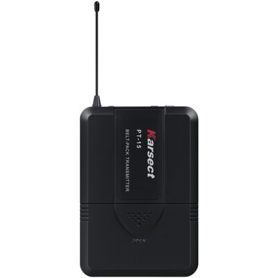 Karsect PT-15 (864.820 Mhz) lommesender for WR-15 Karsect PT-15 (864.820 Mhz) lommesender for WR-15