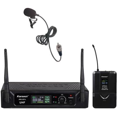Karsect JRU-521L/PT-527C/LT-11A Trådløst mikrofonsett Karsect JRU-521L/PT-527C/LT-11A Trådløst mikrofonsett