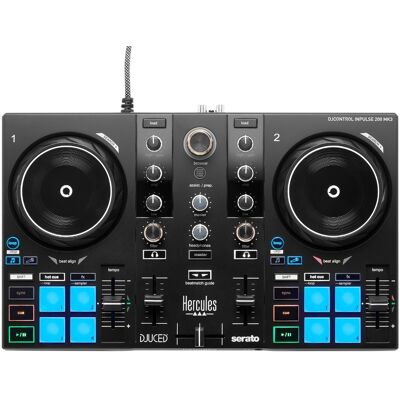 Hercules DJcontrol Inpulse 200 MK3 DJ-kontroller Hercules DJcontrol Inpulse 200 MK3 DJ-kontroller