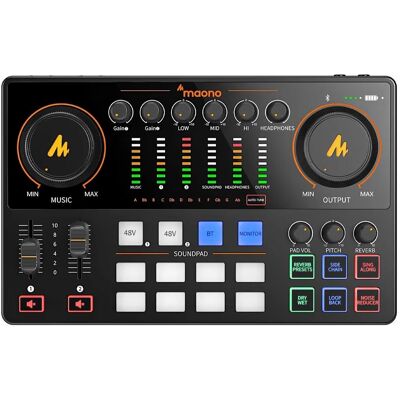 Maono Maonocaster E2 mikser og lydkort Maono Maonocaster E2 mikser og lydkort