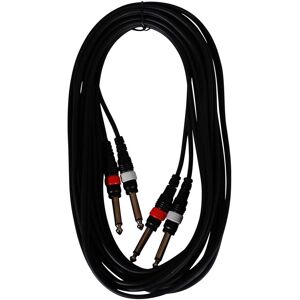 HiEnd 2 x jack til 2 x jack kabel 6 meter HiEnd 2 x jack til 2 x jack kabel 6 meter