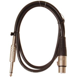 HiEnd XLR-til-jack-kabel 1 meter HiEnd XLR-til-jack-kabel 1 meter