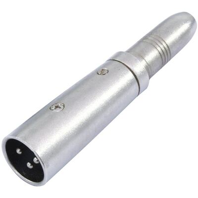 Omnitronic Omnitronic XLR til Jack Adapter - Mono Lydtilkobling Omnitronic Omnitronic XLR til Jack Adapter - Mono Lydtilkobling