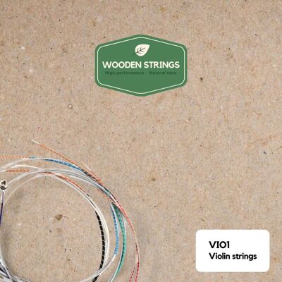 Wooden strings VIO1 fiolinstrenger Wooden strings VIO1 fiolinstrenger