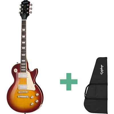 Epiphone Les Paul Std 60s figured el-gitar ice tea burst Epiphone Les Paul Std 60s figured el-gitar ice tea burst