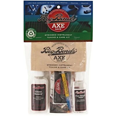 Big Bends AXE Sack - Gitar vedlikeholdssett - Holder gitaren stemt Big Bends AXE Sack - Gitar vedlikeholdssett - Holder gitaren stemt