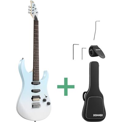Donner DMT-66 el-gitar blue-white Donner DMT-66 el-gitar blue-white