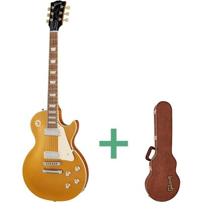 Gibson Les Paul Deluxe 70s el-gitar goldtop Gibson Les Paul Deluxe 70s el-gitar goldtop