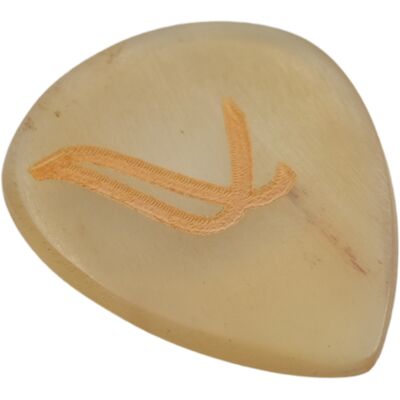 Wambooka Nativo Semi Flat Clear Horn plekter Wambooka Nativo Semi Flat Clear Horn plekter