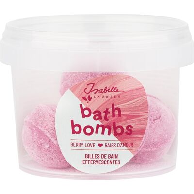 ISABELLE LAURIER 5 Mørk Rosa Mini Badebomber - Bringebær ISABELLE LAURIER 5 Mørk Rosa Mini Badebomber - Bringebær