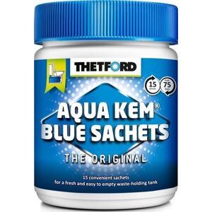 Thetford Aqua Kem Blue Sachets Sanitærvæske 15 Doser Thetford Aqua Kem Blue Sachets Sanitærvæske 15 Doser