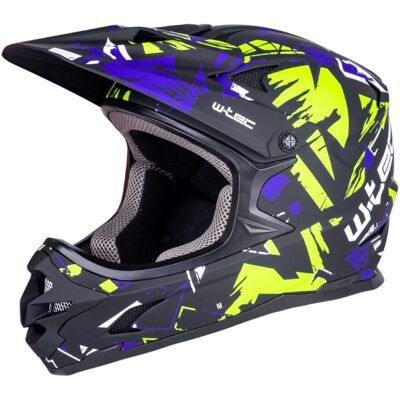 ISL Downhill Helmet W-Tec Richpike Polykarbonat G/b Madness (Xxl (63-64)) ISL Downhill Helmet W-Tec Richpike Polykarbonat G/b Madness (Xxl (63-64))