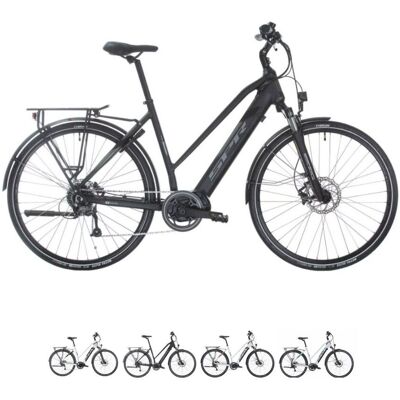 SPR E-Trekking Faster Lady 28 Elsykkel 530 Mm (Hvit-Rød) SPR E-Trekking Faster Lady 28 Elsykkel 530 Mm (Hvit-Rød)