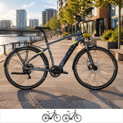 Bikesport Spr Faster 28" Elektrisk Herresykkel - Fargevalg (Grå) Bikesport Spr Faster 28" Elektrisk Herresykkel - Fargevalg (Grå)