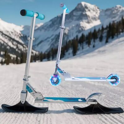 ISL 2 I 1 Sparkesykkel Og Snø Scooter Worker Snow Spider Pro ISL 2 I 1 Sparkesykkel Og Snø Scooter Worker Snow Spider Pro