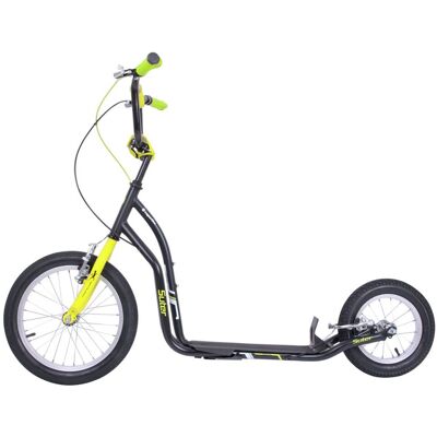 ISL Kick Scooter Insportline Suter Se Sort-Gul ISL Kick Scooter Insportline Suter Se Sort-Gul