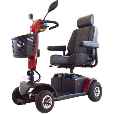 ECOmove Mobility Ecosmart Ecoplus – Mobilitetsscooter - 30 Km - 10 Km/t (Rød) ECOmove Mobility Ecosmart Ecoplus – Mobilitetsscooter - 30 Km - 10 Km/t (Rød)